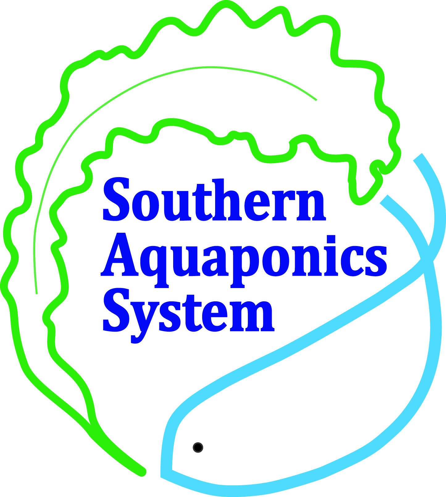 Southern Aquaponics System (SAS) Logo